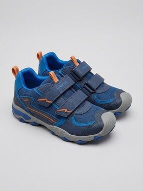 Geox Boys Sneakers. Blue/Grey. Brand New No Box
